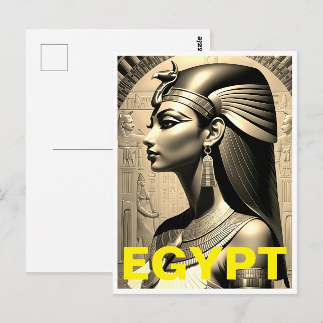 Ancienne carte postale Egypte (Devant / Derrière)