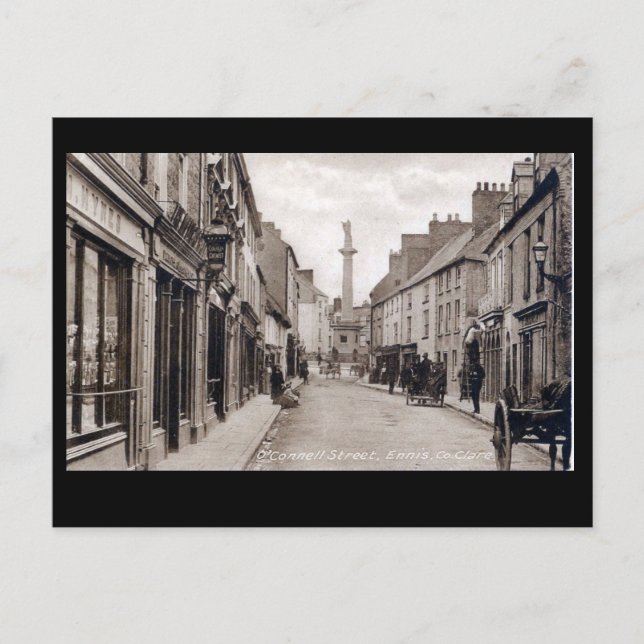 Ancienne carte postale - Ennis, Co Clare (Devant)