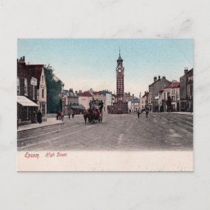Ancienne carte postale - Epsom, Surrey