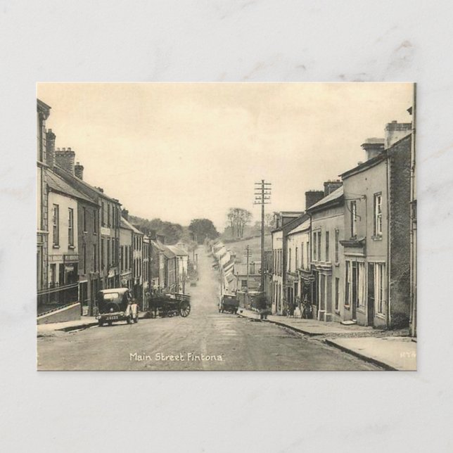 Ancienne carte postale - Fintona, Co Tyrone (Devant)