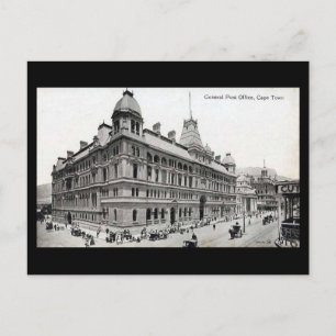Ancienne carte postale - GPO, Le Cap, Afrique du S