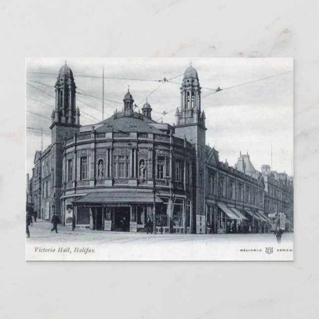 Ancienne carte postale - Halifax, Yorkshire (Devant)