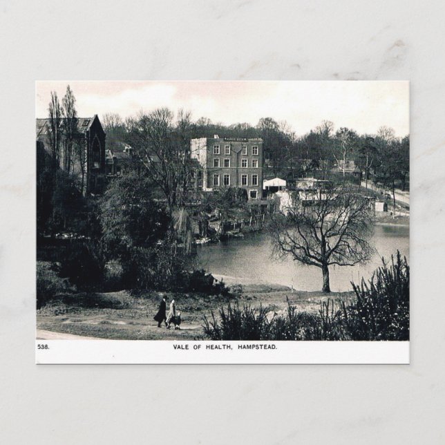 Ancienne carte postale - Hampstead, Londres (Devant)