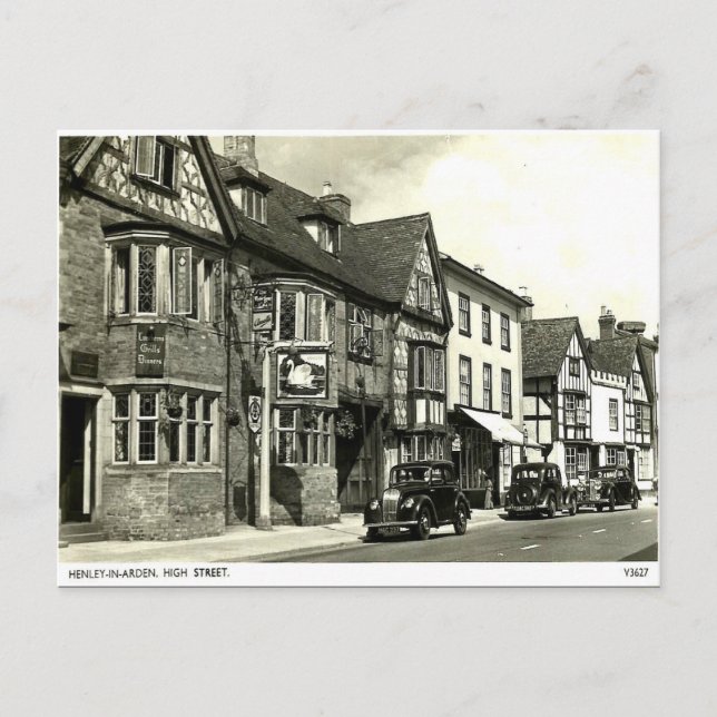 Ancienne carte postale - Henley-in-Arden, Warwicks (Devant)