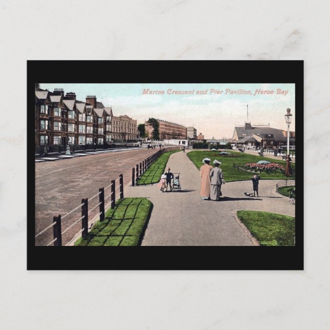 Ancienne carte postale - Herne Bay, Kent (Devant)