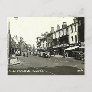 Ancienne carte postale - High Street, Doncaster, Y
