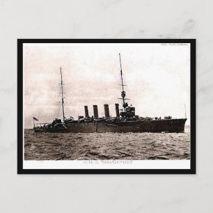 Ancienne carte postale - HMS Birmingham