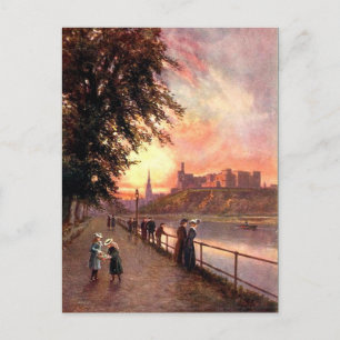 Ancienne carte postale - Inverness, Écosse