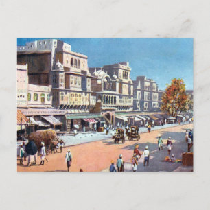 Ancienne carte postale - Jeypore, Inde