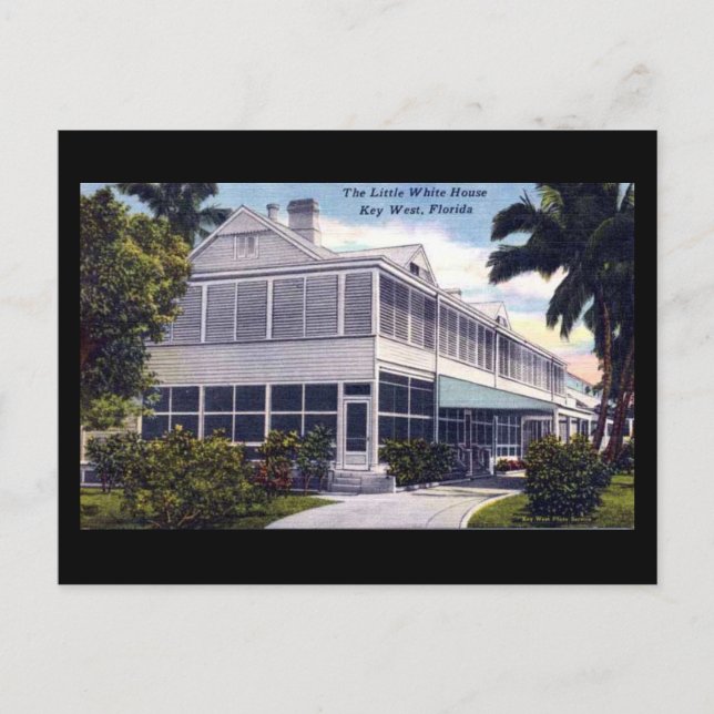 Ancienne carte postale - Key West, Floride (Devant)