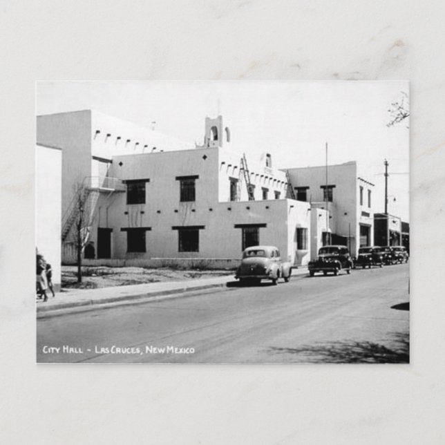 Ancienne carte postale - Las Cruces, Nouveau-Mexiq (Devant)