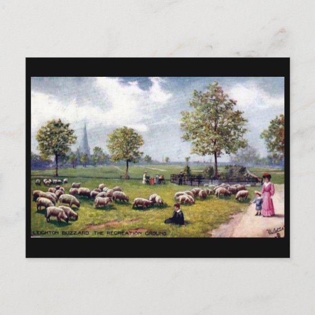 Ancienne carte postale - Leighton Buzzard, Bedford (Devant)