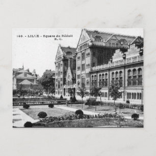 Ancienne carte postale - Lille, France