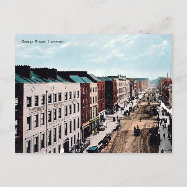 Ancienne carte postale - Limerick, Irlande (Devant)