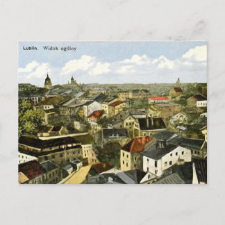 Ancienne carte postale - Lublin, Pologne