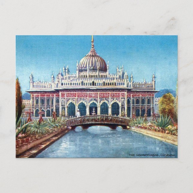 Ancienne carte postale - Lucknow, Inde (Devant)