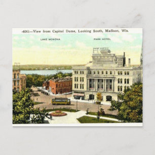 Ancienne carte postale - Madison, Wisconsin