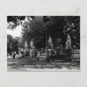 Ancienne carte postale - Madrid, Espagne