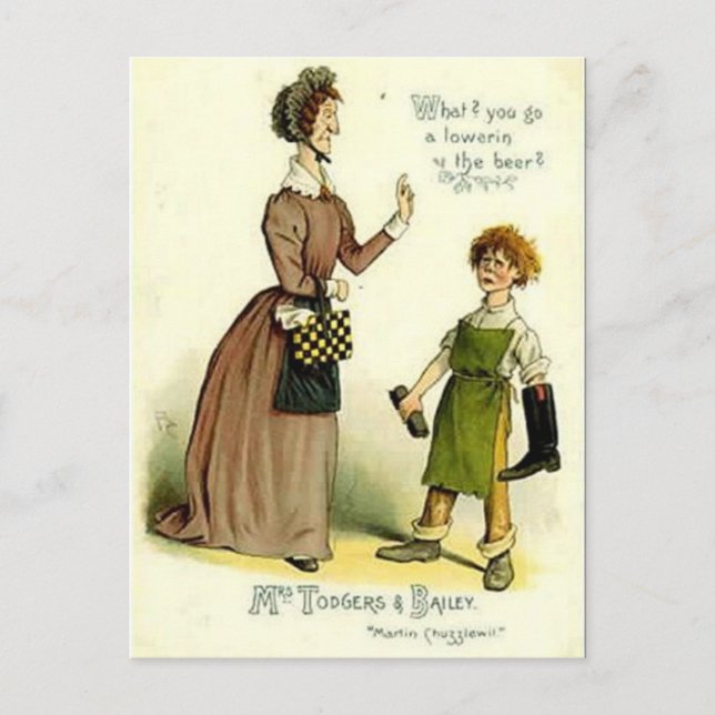 Ancienne carte postale - "Martin Chuzzlewit" de Di (Devant)