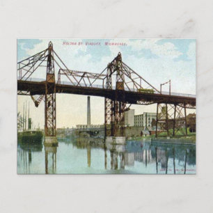 Ancienne carte postale - Milwaukee, Wisconsin