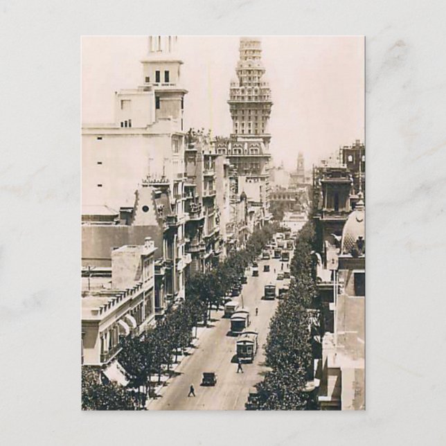 Ancienne carte postale - Montevideo, Uruguay (Devant)