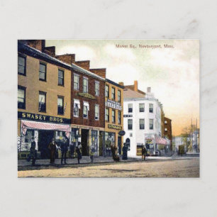Ancienne carte postale - Newburyport, Massachusett