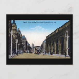 Ancienne carte postale - Newcastle-on-Tyne