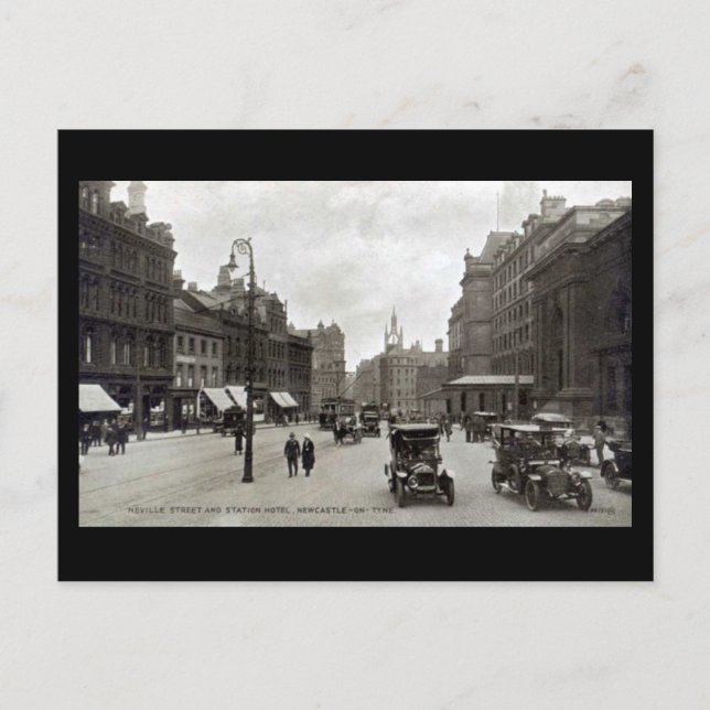 Ancienne carte postale - Newcastle-on-Tyne (Devant)