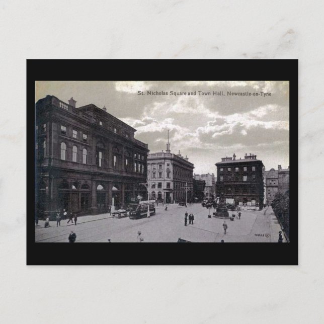 Ancienne carte postale - Newcastle-upon-Tyne (Devant)