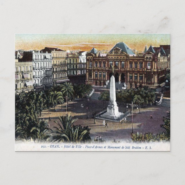 Ancienne carte postale - Oran, Algérie (Devant)