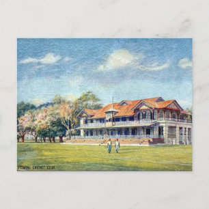 Ancienne carte postale - Penang Cricket Club