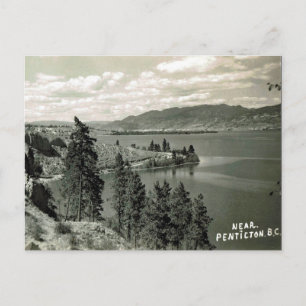 Ancienne carte postale - Penticton, Colombie-Brita
