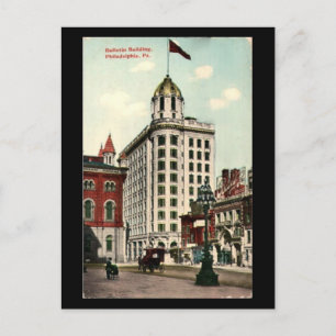 Ancienne carte postale - Philadelphie Bulletin Bui