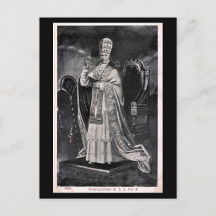 Ancienne carte postale - Pope Pus X