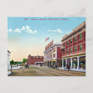 Ancienne carte postale - Reno, Nevada