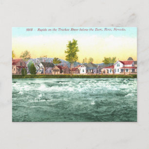 Ancienne carte postale - Reno, Nevada, USA