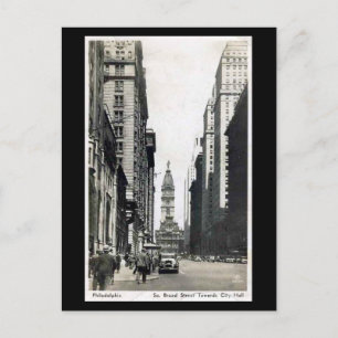 Ancienne carte postale - S Broad St, Philadelphie 