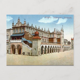 Ancienne Carte Postale - Salle De Tissus, Cracovie