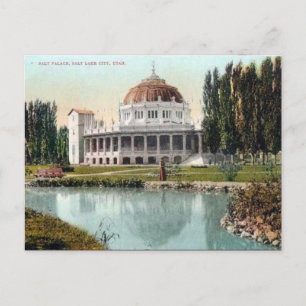 Ancienne carte postale - Salt Lake City, Utah, USA