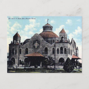 Ancienne carte postale - San Antonio, Texas