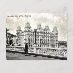 Ancienne carte postale - Santander Espagne