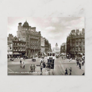 Ancienne carte postale - Sheffield, Yorkshire