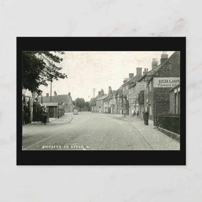Ancienne carte postale, Shipston-on-Stour, Warwick (Devant)