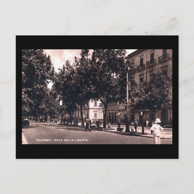 Ancienne carte postale - Sicile, Palerme (Devant)