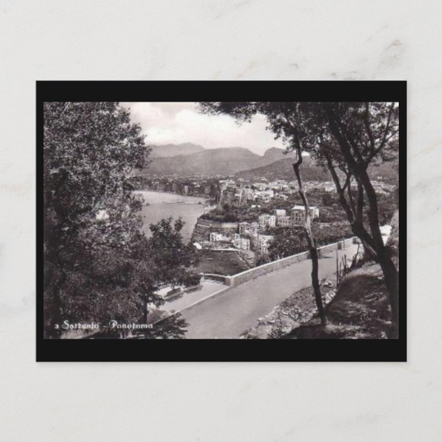 Ancienne carte postale - Sorrento, Italie (Devant)