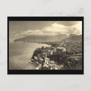 Ancienne carte postale - Sorrento, Italie, en 1927