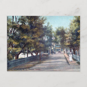 Ancienne carte postale - Springhill, Nouvelle-Écos