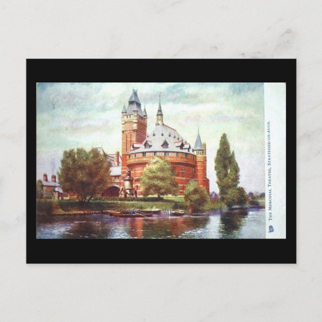 Ancienne carte postale, Stratford-upon-Avon, Vieux (Devant)