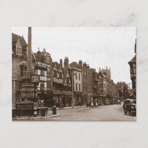 Ancienne carte postale - Tewkesbury, Gloucestershi
