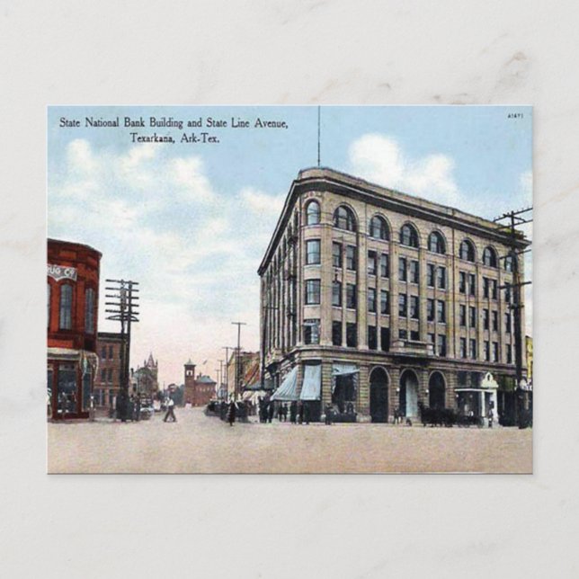 Ancienne carte postale - Texarkana, USA (Devant)